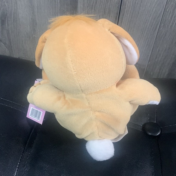 Precious Moments Tender Tails Baby Brown Bunny Rabbit Plush Beanie With Tag - Picture 6 of 11